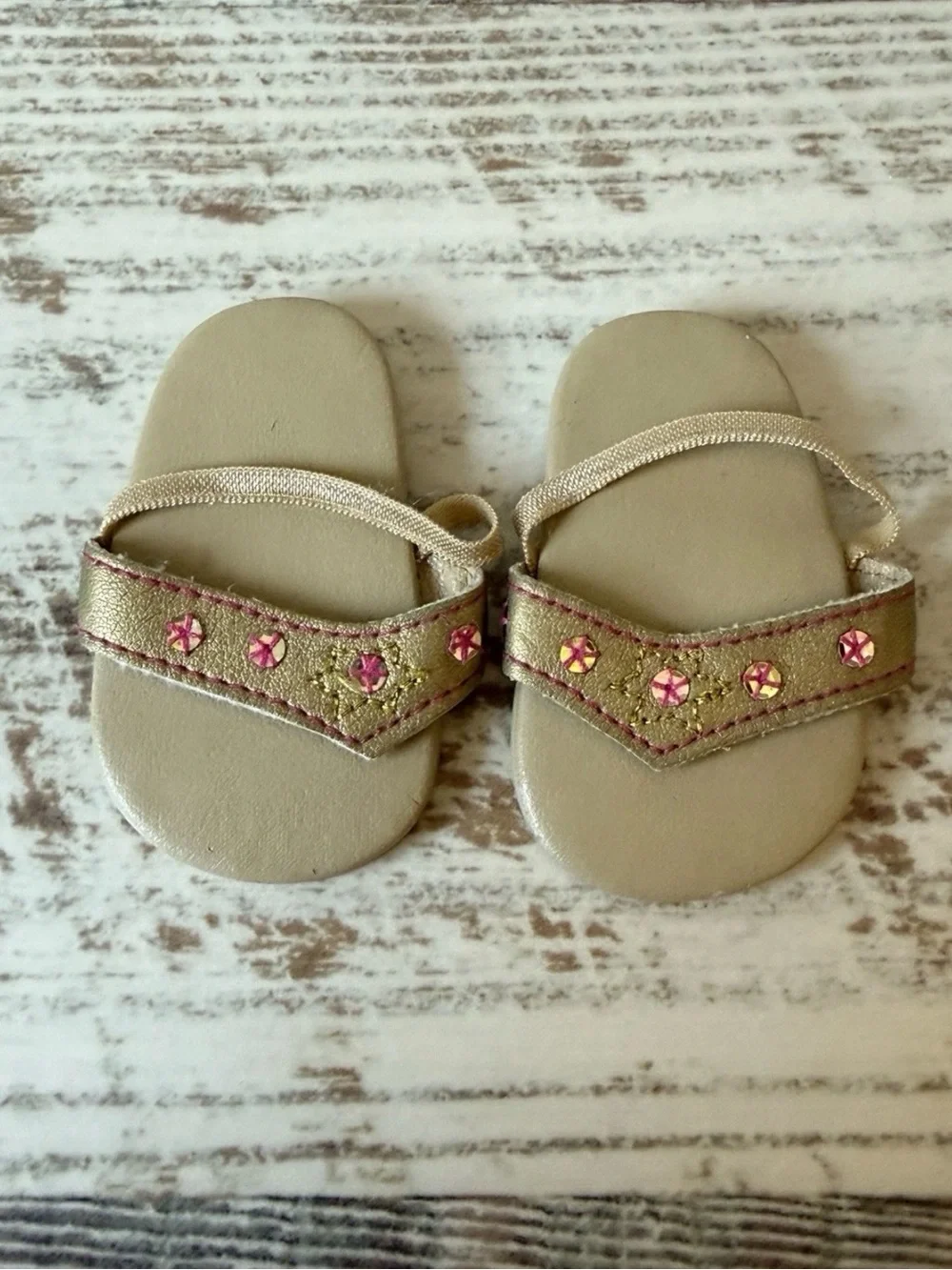 American Girl Doll Just Like You EMBROIDERED PARTY Dress - 18” Doll SHOES Only